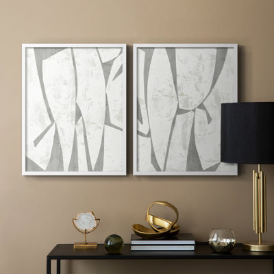 Stone Puzzle I-Premium Framed Print -Ready to Hang - No Nails Required - No Nails Required -  Wexford Home, GDF102B-S12732-S2