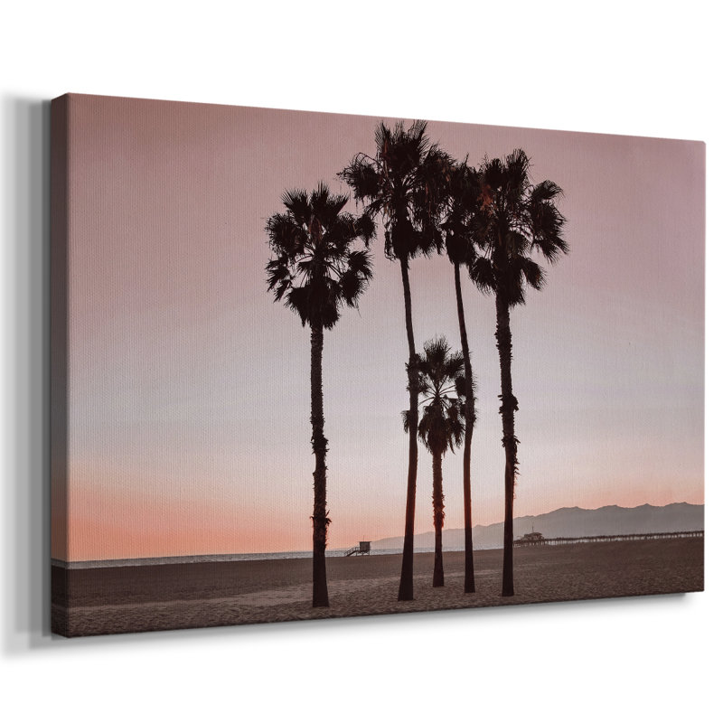 Roses de Santa Monica - Cavas enveloppés de galerie, 18 x 27