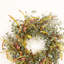 Couronne de pin artificielle 24 po pour maison de campagne avec décoration de jour de Noël de l'Action de grâce
