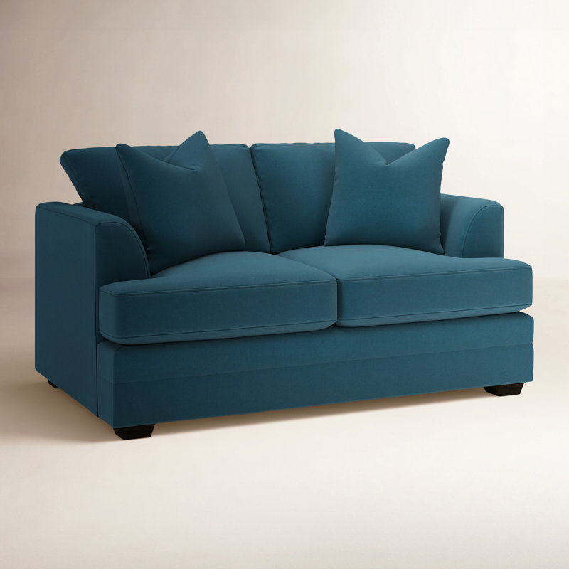 Edan Upholstered Sofa, Bayou Midnight Canvas