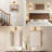 2 - Light Dimmable Brass Alabaster Wall Sconce With Marble Shade