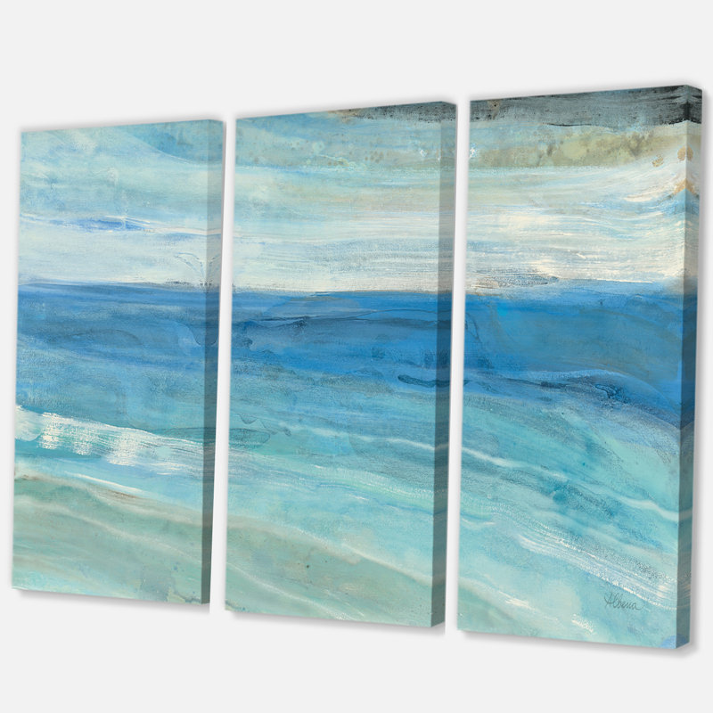 « from the shore », reproduction d’image multi-pièces sur toile tendue, H 40 po x l 60 po x P 1 po
