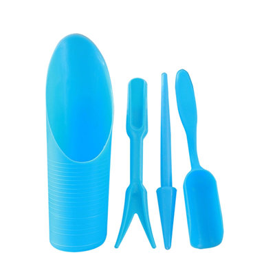 Meaty spatula 4pcs Mini Garden Tools Plants Cultivation Tool Indoor Plants Transplanting Tool Piece Tool Set Shovel Aeration Tool Care