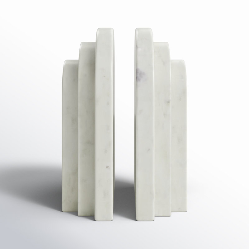 Bookend, White