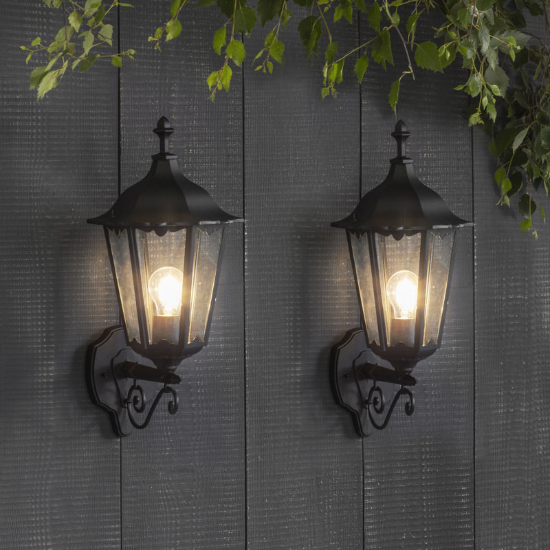 Shanghai 40cm H Outdoor Wall Lantern