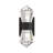 Dryden 2-Light LED Wall Sconce in Matte Black
