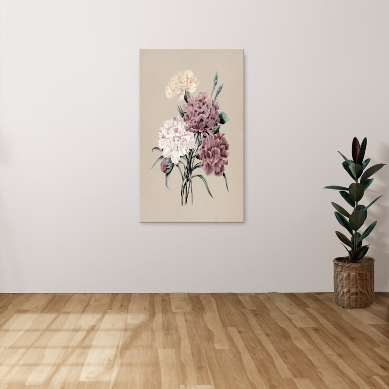 "Antique Botanical I" par Carol Robinson, reproduction sur toile, H 30 po x l 18 po x P 1 po