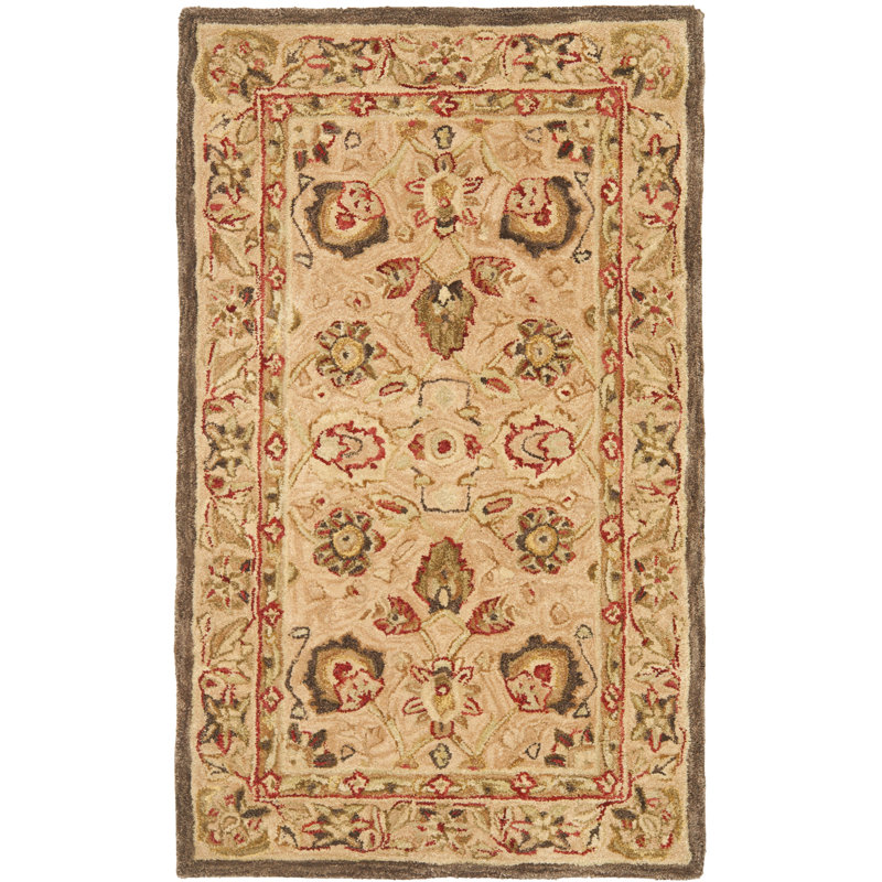 Tingley Hand Tufted Wool Oriental Rug, Rectangle 6' x 9'