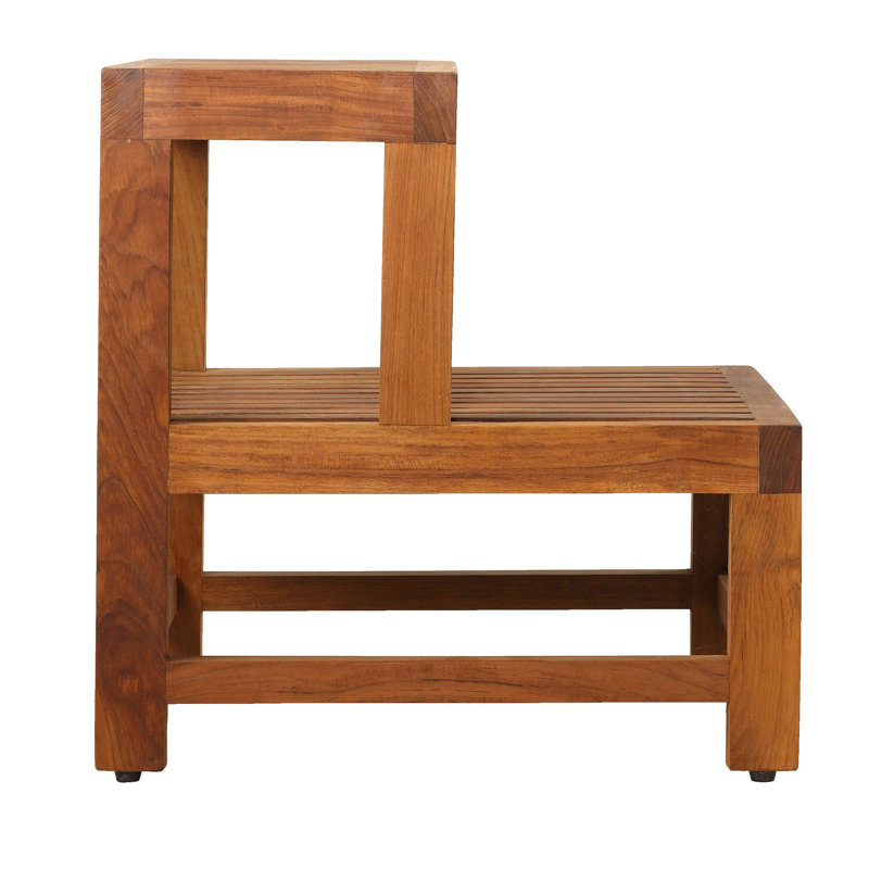 Aromola Solid Wood End Table