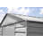 Select Steel Storage Shed Steel Storage Shed, 10X12, Flute Grey-55865219-101611788