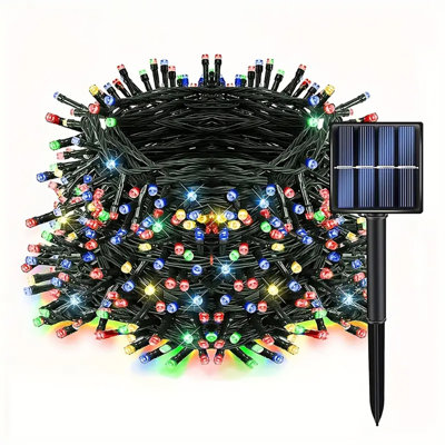 LED Solar Powered Cord String Light