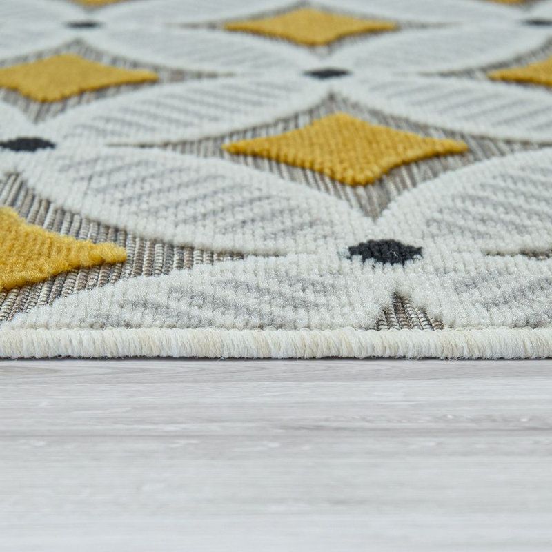 Serop Southwestern Indoor / Outdoor Area Rug, Rectangle 80 x 150cm