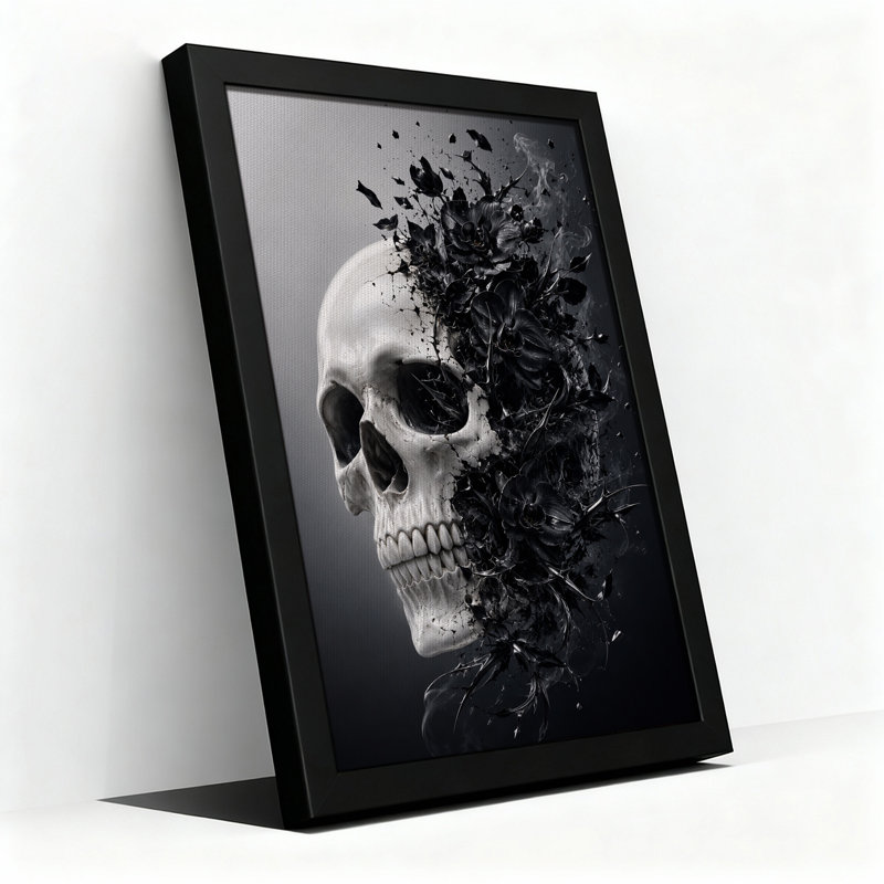 Art mural sur toile Halloween, H 24 po x l 16 po