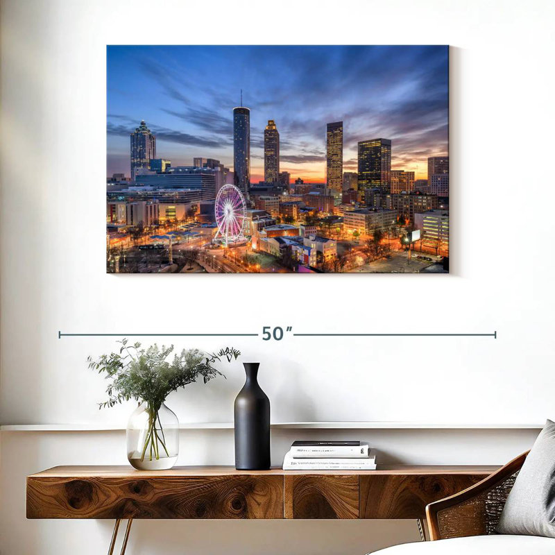 Sireci Atlanta, 26" H x 39" W