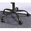 Chaise de travail en velours Makeda