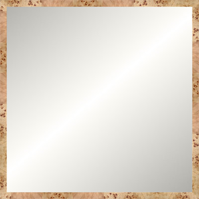 Blonde Burl Mirror