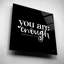«You Are Enough» par Lux + Me - Art textuel sans cadre-2130318655