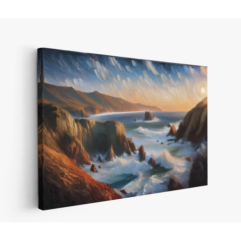Rocky Cove, 24" H x 36" W