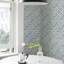 Frances Scallop Floral Wallpaper-636501372