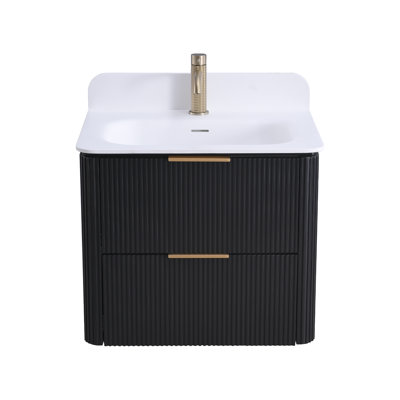 24" Floating Bathroom Vanity With Sink