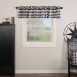 Annie Buffalo Check Plaid Cotton Tailored Window Valance