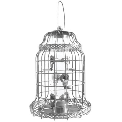 Metal Hanging Tube Bird Feeder