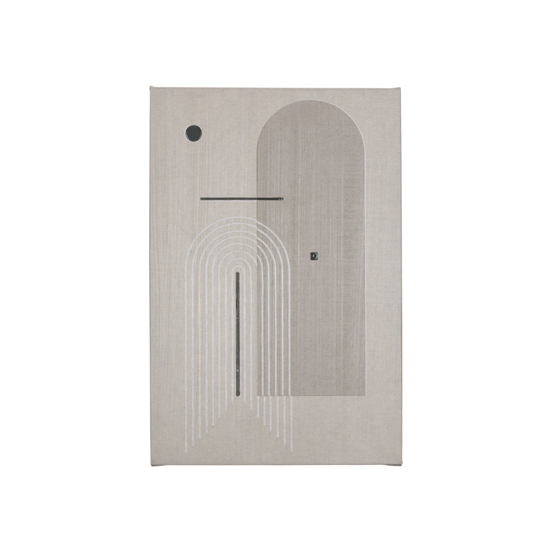 Balance II a Hand Embelished Textured Canvas, 30" H x 20" W x 1.5" D