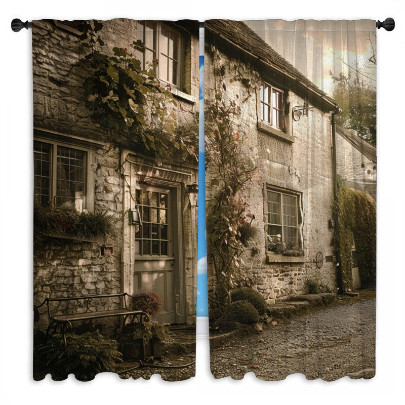 Rideaux de fenêtre Cottage obscurcissant et obscurcissant - 2 panneaux, 20 po x 50 po - 2 panneaux, Sheer