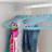 Simplify Kids100 Pack Hangers with Shark Icon in Light Blue