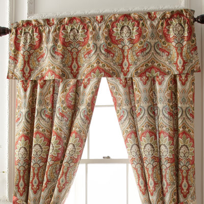 Harrogate Paisley Ruffled Window Pelmet