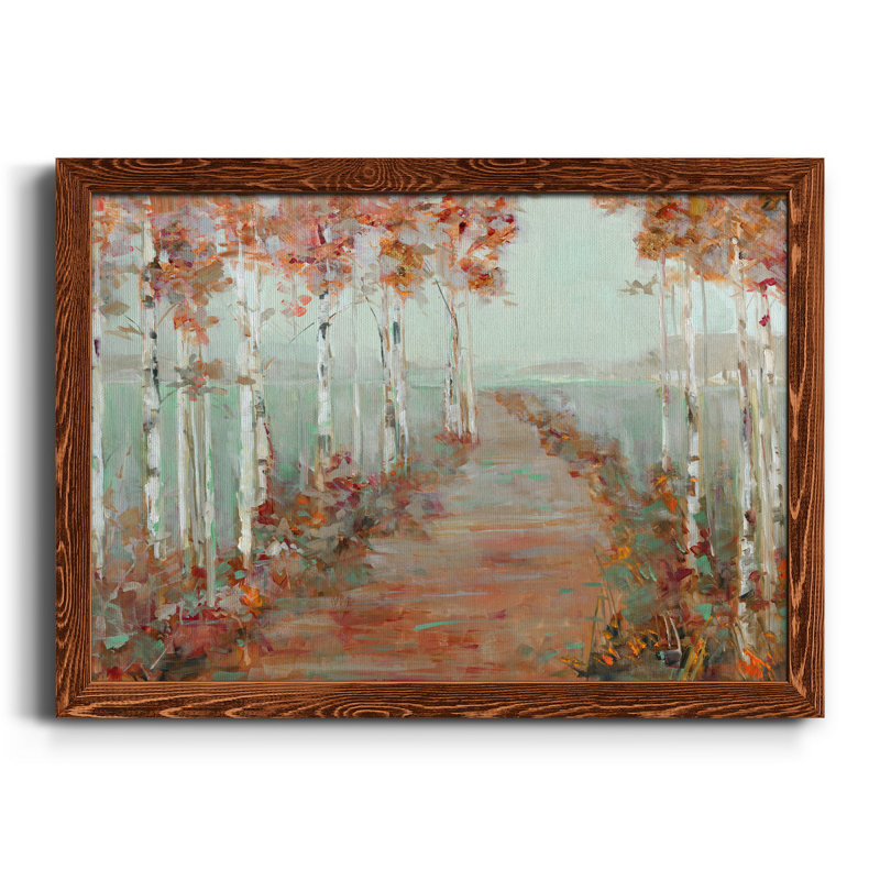 Isle Causeway - reproduction d'art sur toile, H 31 po x l 44 po x P 1 po, Érable