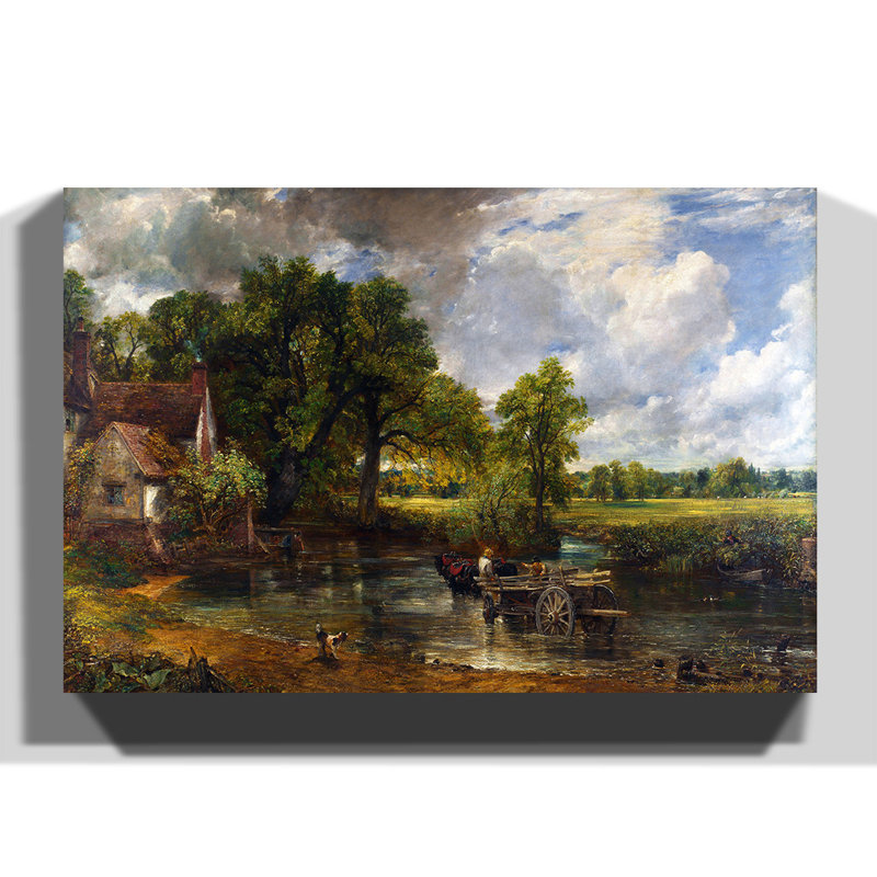 John Constable - Wrapped Canvas Painting, 70cm H x 100cm W