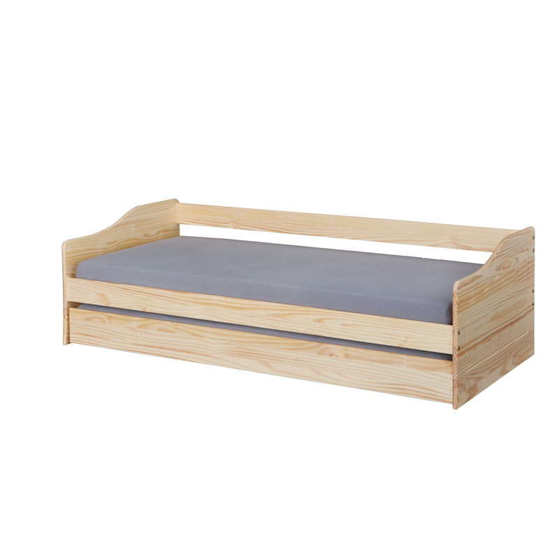 Children's bed Sanah - including slatted frame, Nature, 90 x 200 cm