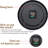 Vintage Wall Clock, Silent 14" Non Ticking Retro Round Clock Quartz Decorative Battery Operated Wall Clock For Kitchen,Office,Classroom,Bedroom,Living Room Decor