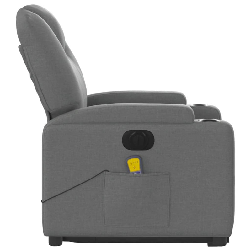 Fauteuil de massage, Tissu gris