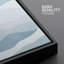Bleu, aquarelle, chaîne de montagnes, paysage, vagues, formes abstraites, moderne, minimaliste chic-101752046-101752047