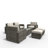 6 - Person Patio Conversation Set with Cushions-87428153
