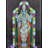 Bhagawan Perumal Tanjore Painting With Frame | Super Embossed 3D Face Work