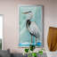 Delray Crane II - peinture sur toile encadrée-1463313261-1463313262