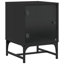Genagra 35cm W Steel Bedside Table-72213906-110677787