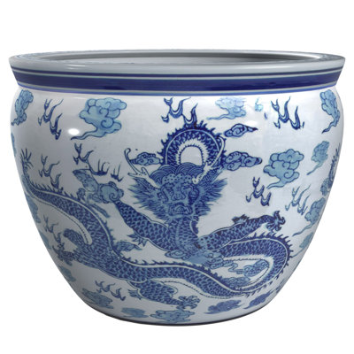 Pot à fleurs en porcelaine Dianie