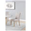 Set Of 2 Beige Stone Dining Chairs, Durable And Stylish Kitchen Or Dining Room Seating