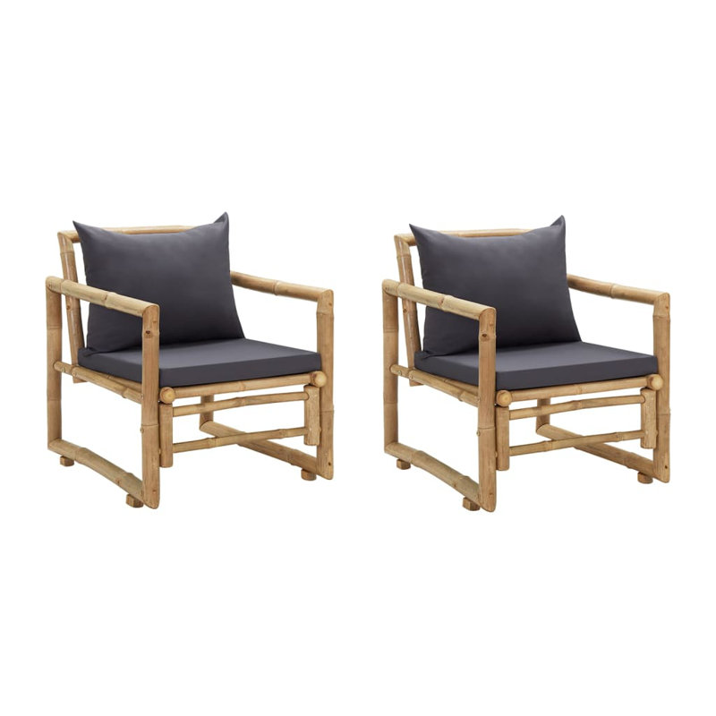 Munhall Patio Dining Armchair with Cushion