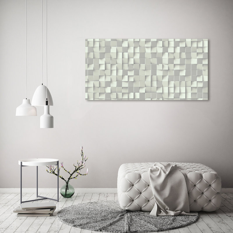Geometric Background - Wrapped Canvas Print