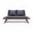Gray Cushion/Brown Frame sélectionné