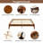 12 Inch Solid Dry Bamboo Wood Platform Bed Frame-871679611