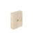 Light Travertine Marble Rectangular Table Clock