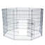 Panel Iron Exercise Pen With Door-49908936