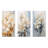 Rhododendron Simplicity Bouquet Florals - Rhododendron Metal Wall Art Set Of 3-639162747