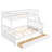 Twin-Over-Full Bunk Bed with Ladders and Two Storage Drawers-2063516660